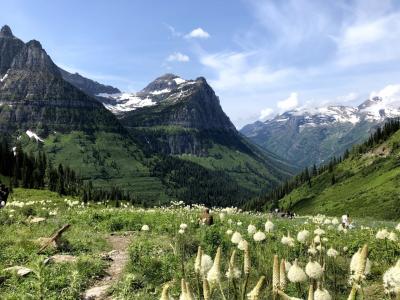 2019年夏　グレイシャー国立公園トレッキングの旅