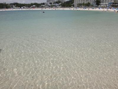 2019年7月夏休み南紀白浜　海水浴