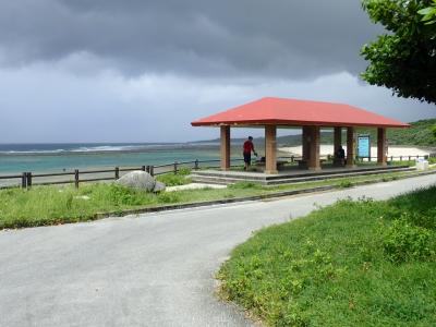 夏！沖縄　大度浜海岸（ジョン万ビーチ）で泳ぎました。