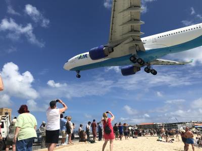 憧れのセントマーティン島！　マホビーチ飛行機堪能旅