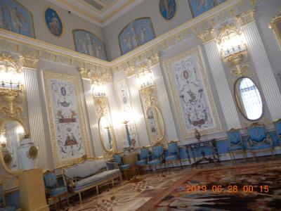 ｛宮殿｝　エカテリーナ宮殿（内部）Ⅱ　豪華絢爛・世界遺産　　サンクトペテルブルク　