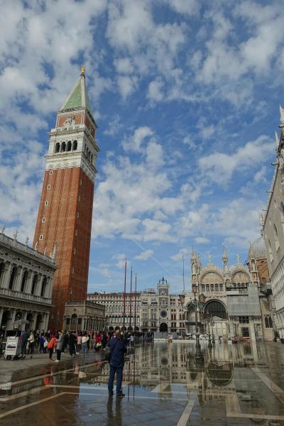 2018年ヨーロッパ旅行：初イタリアは水の都！ヴェネツィアの海と空