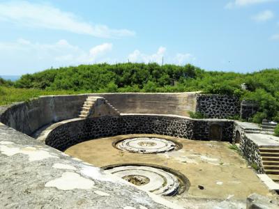 2019-07台湾　17　歩く澎湖　馬公　金亀頭砲台文化園區、第一賓館ほか