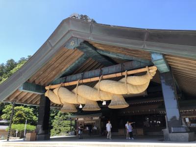 出雲大社、足立美術館、松江城