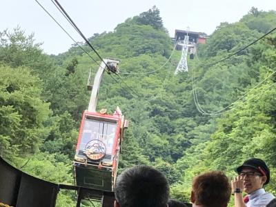 マダム二人の修学旅行その３～はとバスでシャインマスカット＆桃のダブル狩りと河口湖富士山パノラマロープウェイ