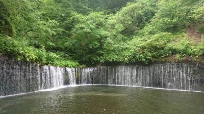 雲の中の万座温泉