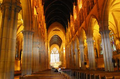 初めての南半球 フィジー&オーストラリア  セントメアリー大聖堂