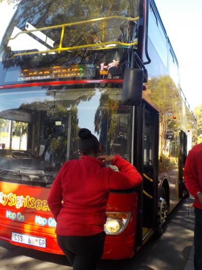 アフリカ南部へ。②ヨハネスブルグで「City SightSeeing Bus」に乗って安全にぐるっと市街を廻りました。PART1