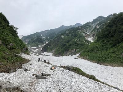 信州・白馬 ハイキング　7日間の旅　5日目 白馬尻　大出吊り橋　姫川源流