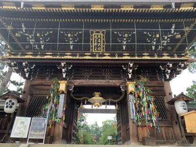 夏始まった？暑すぎた京都お散歩旅。北野天満宮から平野神社編。