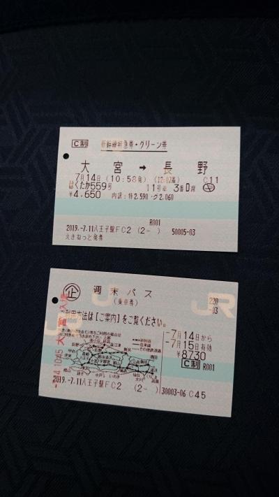 週末パスで磐越鉄道たび【その１】（１日目）長野経由で新潟へ