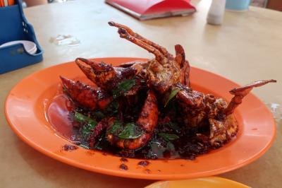 カニ島（プラウケタム）に日帰りで行ってカニを食べてきた