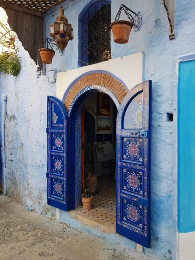 初モロッコ！スペインのタリファからシャウエンの青い村とフェズへ（３）シャウエン２日目