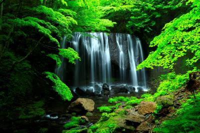 絶景に感動！感激！！ 夏の奥会津と五色沼 （4） 達沢不動滝と五色沼でパワー注入