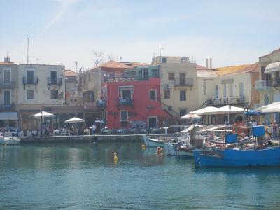 クレタ島　レティムノの港／オールドヴェネチアン的ハーバー