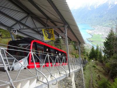 2019　スイス、イタリア鉄道紀行（7）　意外によかったハーダークルム展望台
