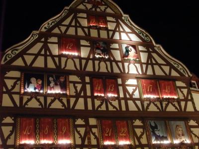 2017年ドイツ＆ちょこっとオランダのクリスマスマーケット巡りの旅　【１２】夜のクリスマスマーケット