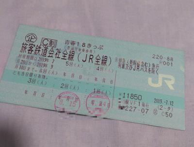 【青春18きっぷ】那須日帰り旅①