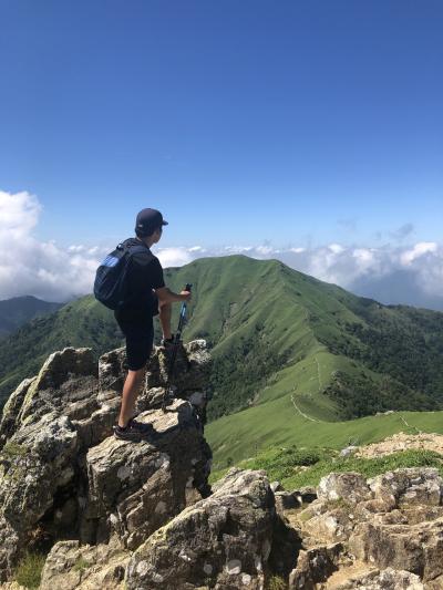 剣山登山、いやしの温泉郷に泊まって三嶺山も