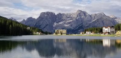 スイス・イタリア　ドライブ & ハイキング 満喫の旅(①１・２日目 ミズリーナ湖)