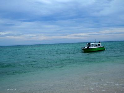 家族で与論島旅行〈５〉薄日がさしてきたっ(≧▽≦)