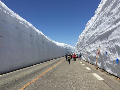 2015GW飛騨高山、合掌作りの白川郷と雪の大谷ウォークを経由して黒部アルペンルートの旅