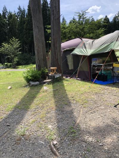 六呂師高原キャンプ