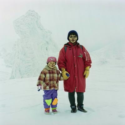 2000年八甲田ロープウェーで樹氷見物