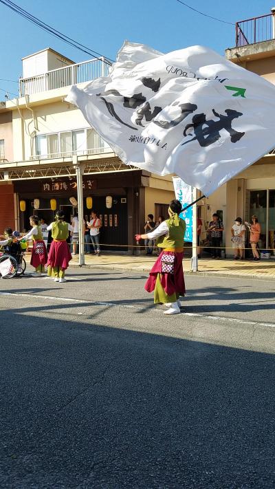 夏祭りですよ。。。鈴鹿市　よさこい祭り。