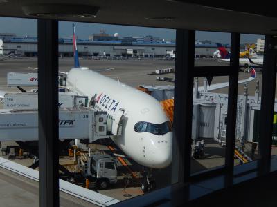 DL A350 エコノミー 成田⇒デトロイト 搭乗記