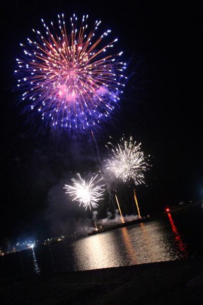 増毛リベンジと留萌花火大会