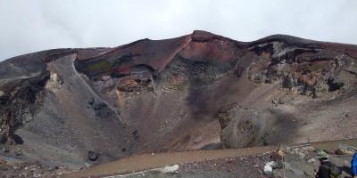 富士山 ２日目(７合目～８合目～頂上～お鉢めぐり(剣ヶ峰)～８合目)