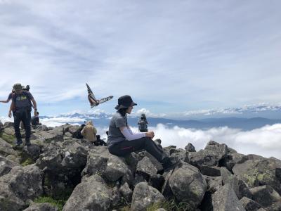 蓼科山に登りました！