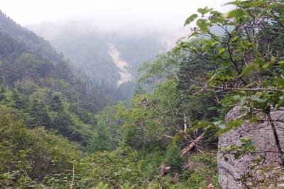 鳳凰三山　地蔵ヶ岳(2,750m)　観音ヶ岳(2,840.7m)　薬師ヶ岳(2,780m)　　第一日
