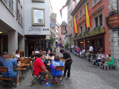 スイスアルプス2018夏:08/18 チューリッヒに移動して旧友と再会!