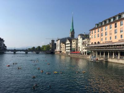 スイスアルプス2018夏:08/19 チューリッヒ散歩のち日本へ