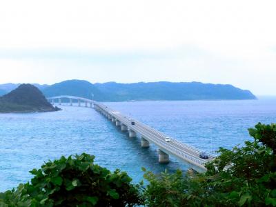 スターフライヤーで行く☆エメラルドグリーンの海にかかる角島大橋・角島灯台