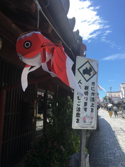 2019年の夏休みは、金魚・金魚・・柳井金魚ちょうちん祭り♪①出発から祭り前まで