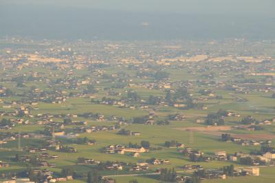 2019年夏 絶景散策旅 富山・石川・福井【２】朝靄に霞む砺波平野の散居村