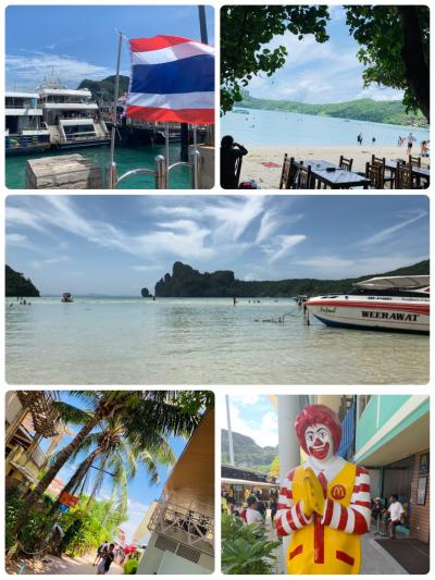 プーケット家族旅行 2019 2日目 ピピ島編