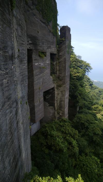 日本一の石仏を見に千葉の鋸山へ。山登りするつもりではなかったのに・・・。