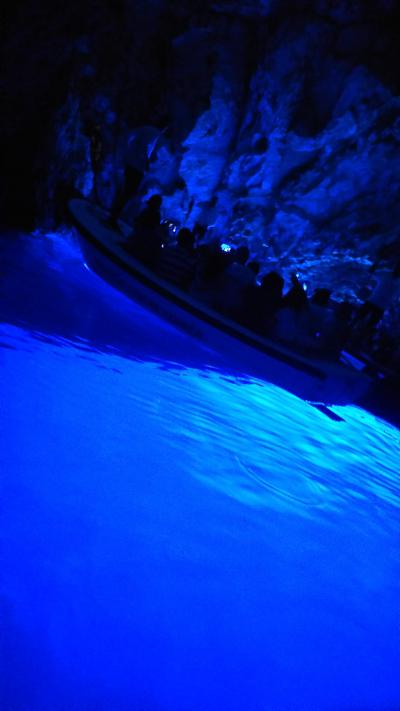 2019年夏クロアチア旅行-スプリット.青の洞窟-