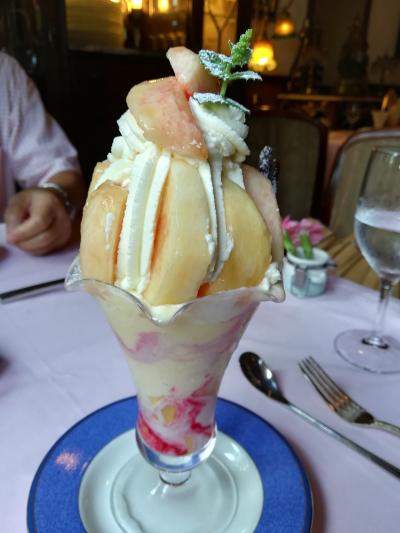 【甲府・南アルプス・御坂】年に1度は桃パフェを♪