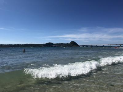 お盆の海水浴よ