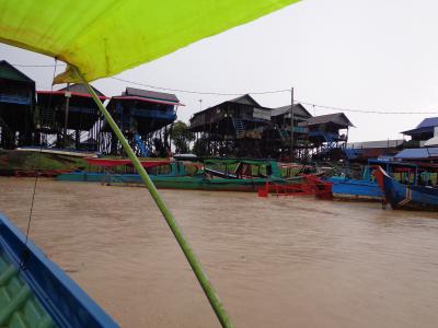 タイ~カンボジア4泊6日息子との二人旅行 郊外遺跡、トンレサップ湖の観光編