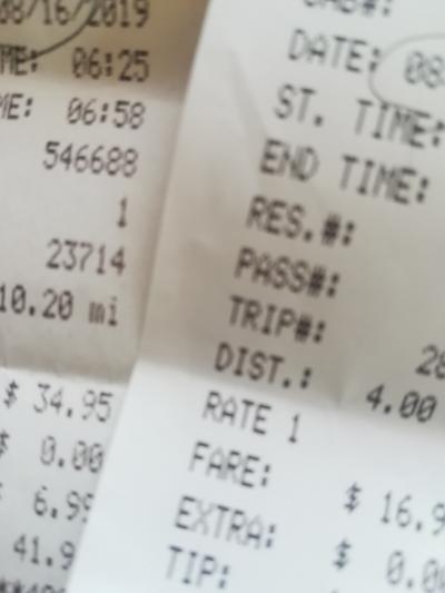 ロサンゼルス１　ウーバー(Uber)とタクシーを比べました