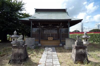 ０１．お盆休みの釜山3泊　三島～東京～成田 公共交通機関の旅　側高神社（そばたかじんじゃ）　　　