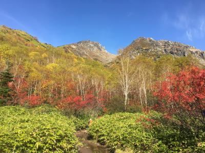 日本百名山遠征 紅葉の焼岳