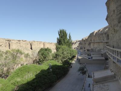 2019年8月敦煌の旅3 現地ツアーで楡林窟・鳴沙山・月牙泉、敦煌博物館