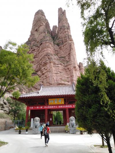 2019年8月蘭州の旅２　ツアーで炳灵寺石窟・黄河